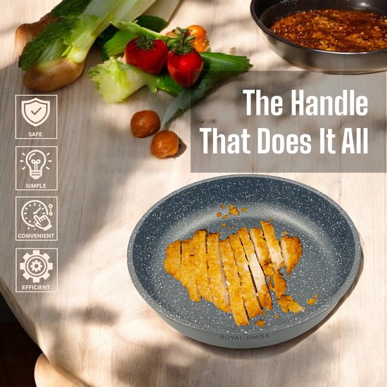 Batterie de Cuisine Royal Swiss® 11 Pièces – Élégance, Performance et Polyvalence