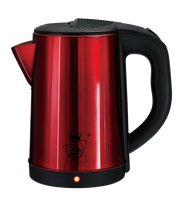 Bouilloire Royal Swiss en Acier Inoxydable - 2 Litres - Rouge